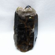 モリオン 純天然 黒水晶 原石 [t735-4371]