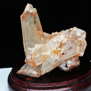1.7Kg レッドファーデン水晶クラスター[T738-573]