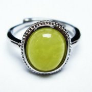 アンバー琥珀指輪(16号)