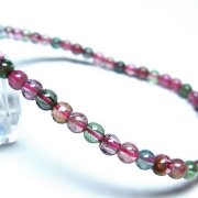 ミックスカラートルマリン ブレスレット 4mm [t75-7363]