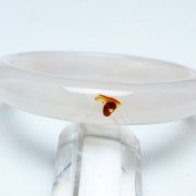 赤アゲート バングル 54mm [t752-1372]