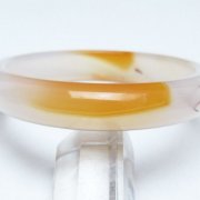 赤アゲート バングル 56mm [t752-1509]