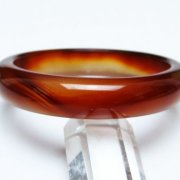 赤アゲート バングル 54mm [t752-1623]