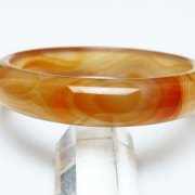 赤アゲート バングル 57mm [t752-1662]
