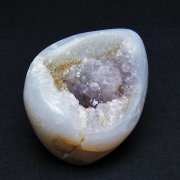 ウルグアイ産 アゲート水晶ドーム[T757-1604]