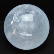 2.2Kg 虹入り カルサイト 丸玉 115mm [t758-2005]