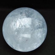 虹入り カルサイト 丸玉 76mm [t758-2133]
