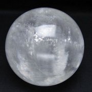 虹入り カルサイト 丸玉 82mm [t758-2272]