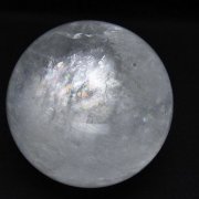 虹入り カルサイト 丸玉 76mm [t758-2312]