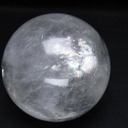 虹入り ガーデンカルサイト 丸玉 74mm [t758-2386]