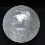 虹入り カルサイト 丸玉 80mm [t758-2416]