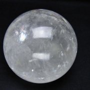 虹入り カルサイトファントム 丸玉 68mm [t758-2440]