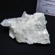 レムリアンシード 水晶 クラスター ミナスジェライス州コリント産 ※証明書付き [t759-1272]