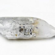 スティブナイト（輝安鉱）入り | ハーキマーダイヤモンド水晶 原石[T768-2472]
