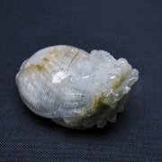 スーパーファントム水晶 龍亀 置物[T801-515]