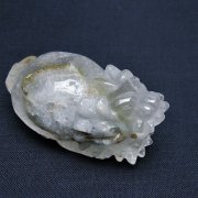 スーパーファントム水晶 龍亀 置物[T801-528]