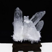 クリスタル 水晶クラスター  [t802-3482]