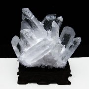 マスタークリスタル　ブリッジ入りストロベリーレムリアン　クラスター　45 クリスタル（水晶）「レムリアンシード水晶クラスター」の商品