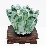 緑水晶 グリーンクォーツ クラスター[T802-5819]