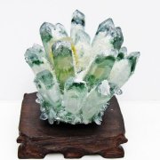 緑水晶 グリーンクォーツ クラスター[T802-5892]