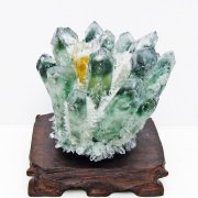 緑水晶グリーンクォーツクラスター