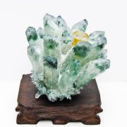 緑水晶 グリーンクォーツ クラスター[T802-5899]