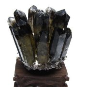 黒水晶ブラッククォーツクラスター