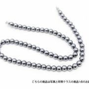 ★細胞活性化・健康★ テラヘルツ ネックレス ラウンド6mm 《rv》  [T820-1]