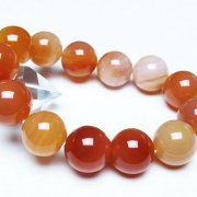 アゲート ブレスレット 18mm [t85-11247]