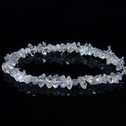 オイルインクォーツ （石油入り 水晶）  ブレスレット  パキスタン産 [T99-5736]