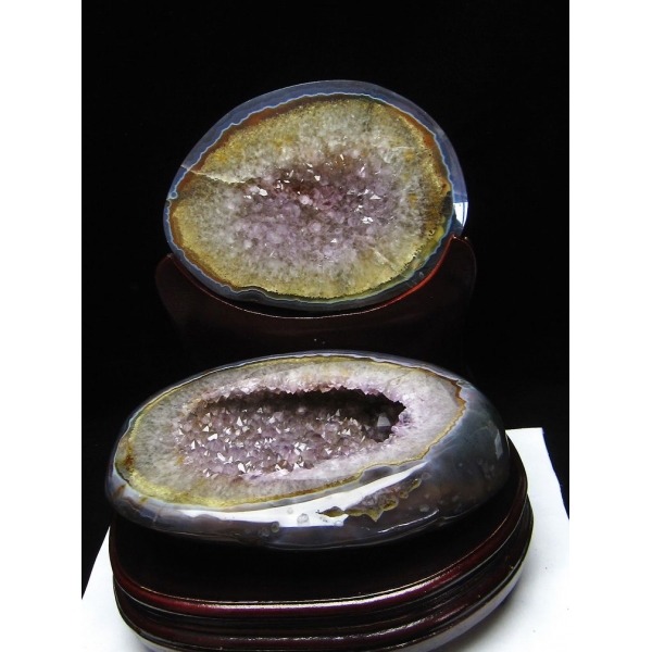 4.3Kg ウルグアイ産 ペア水晶トレジャーアメジスト