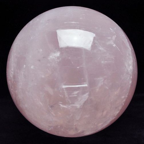 3Kg スターローズクォーツ 丸玉 135mm [S9-261]