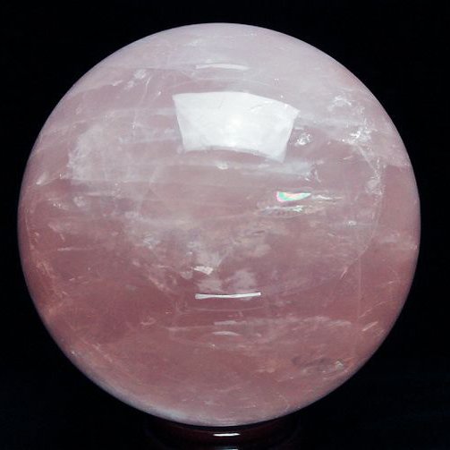 6.3Kg スターローズクォーツ 丸玉 168mm [S9-295]