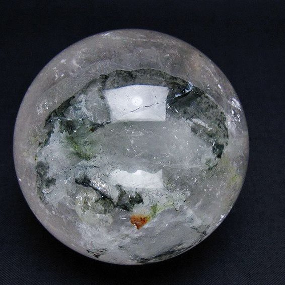 ガーデン水晶 丸玉 65mm [T100-4661]