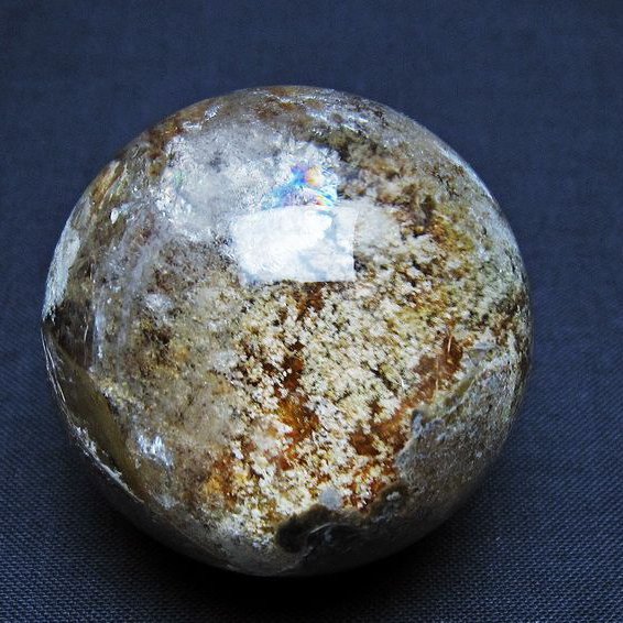 ガーデン水晶 丸玉 42mm [T100-4739]