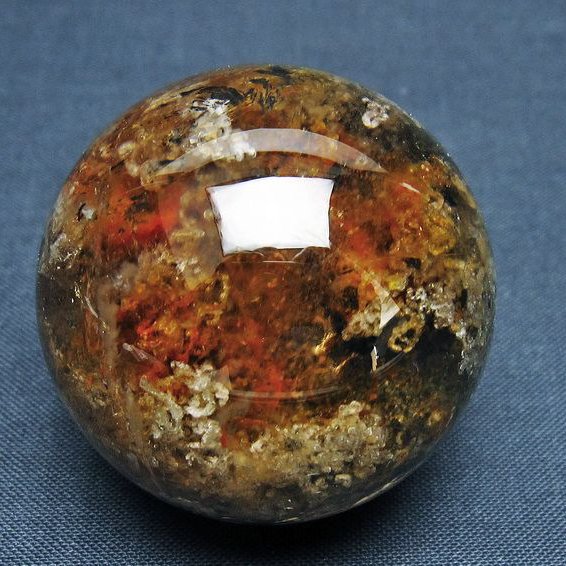 ガーデン水晶 丸玉 41mm [t100-4764]