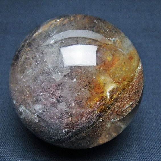 ガーデン水晶 丸玉 57mm [T100-4781]