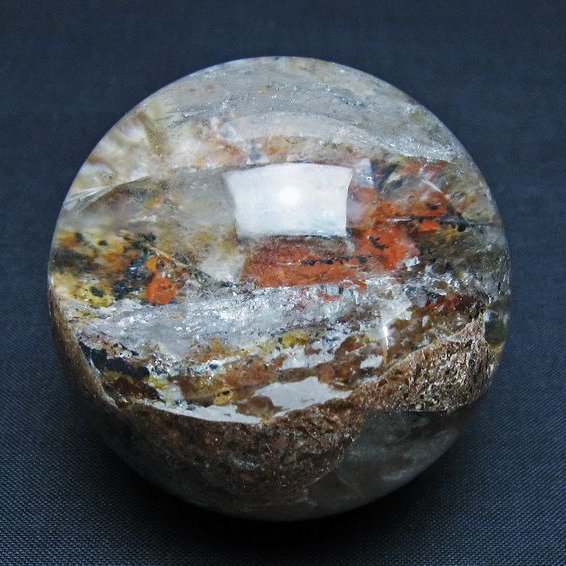 ガーデン水晶 丸玉 58mm [T100-4790]