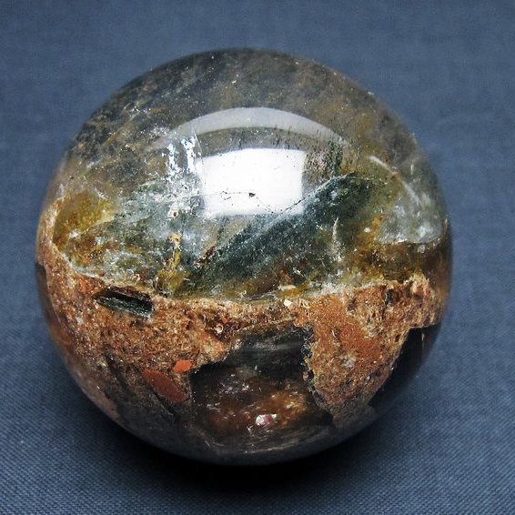 ガーデン水晶 丸玉 55mm [t100-4807]