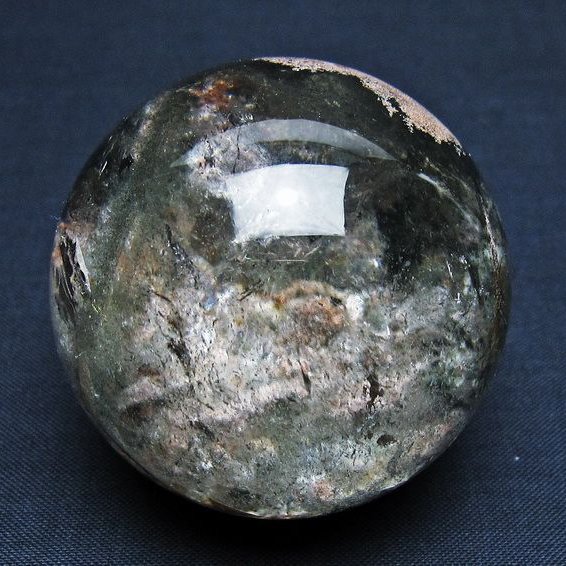 ガーデン水晶 丸玉 50mm [T100-4812]