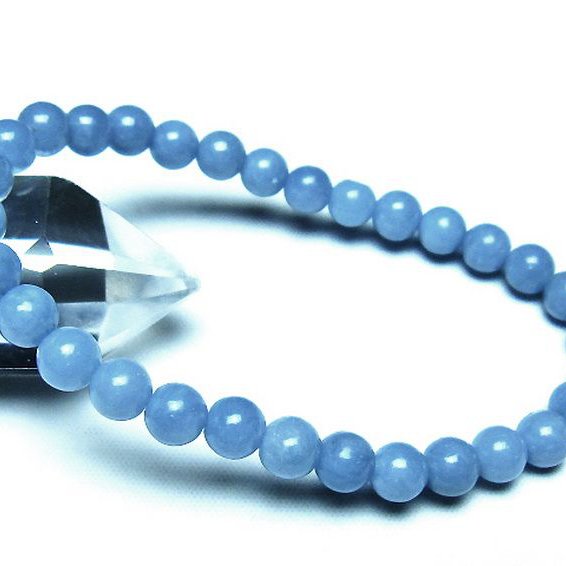 エンジェライト 天使の石 ブレスレット 6mm [t104-3966]