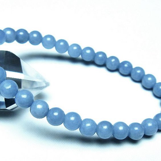 エンジェライト 天使の石 ブレスレット 6mm [t104-3994]