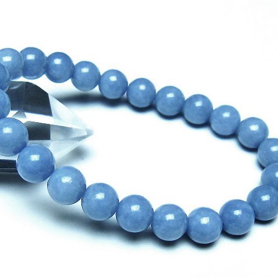 エンジェライト 天使の石 ブレスレット 8mm [t104-4021]