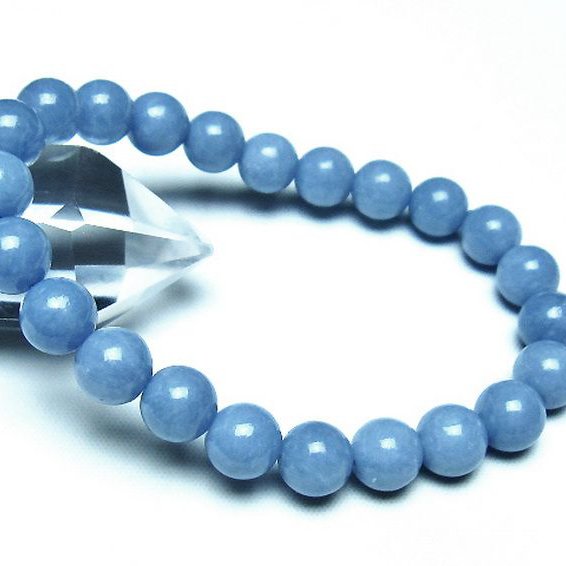 エンジェライト 天使の石 ブレスレット 8mm [t104-4024]