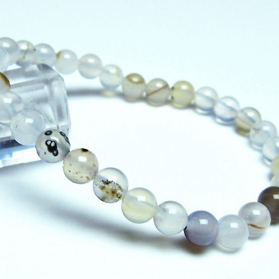 デンドリック アゲート ブレスレット 6mm [t108-5966]