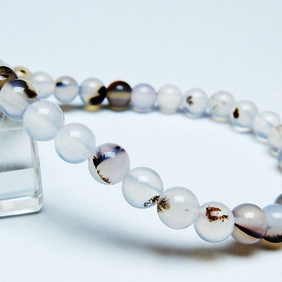 デンドリック アゲート ブレスレット 6mm [t108-6426]