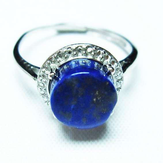 ラピスラズリ 指輪 (21号) [t109-2409]