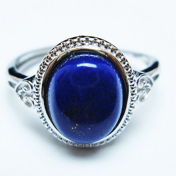 ラピスラズリ 指輪 (16号)[T109-3274]