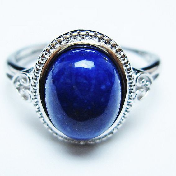ラピスラズリ 指輪 (17号) [t109-3279]