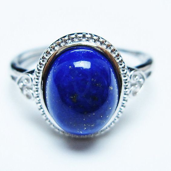 ラピスラズリ 指輪 (17号)[T109-3280]
